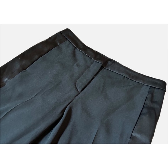 rag and bone black trouser with satin side stripes - Picture 4 of 12